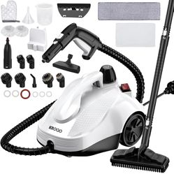 Steam Cleaner, Steam Mop with 23 Accessories, Powerful Multipurpose Portable Steamer for Cleaning to Remove Grime, Grease, for Multi-Purpose and Multi