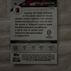 Topps Kevin De Bruyne