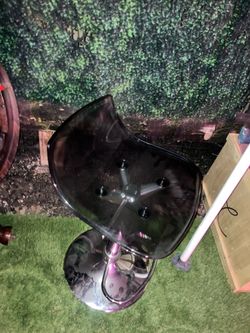 Acrylic Bar Stools/ Chrome Base