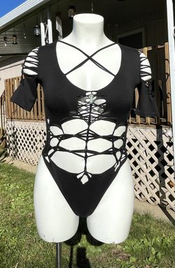 Handmade Braided Bodysuit- Small
