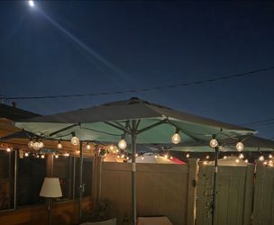 Patio umbrellas