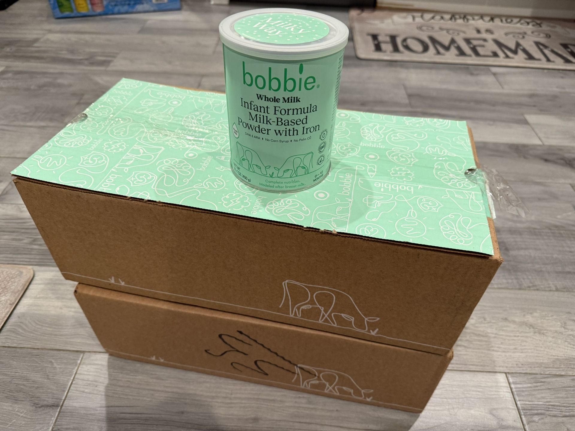 Bobbie Infant Formula Milk Based Powder With Iron