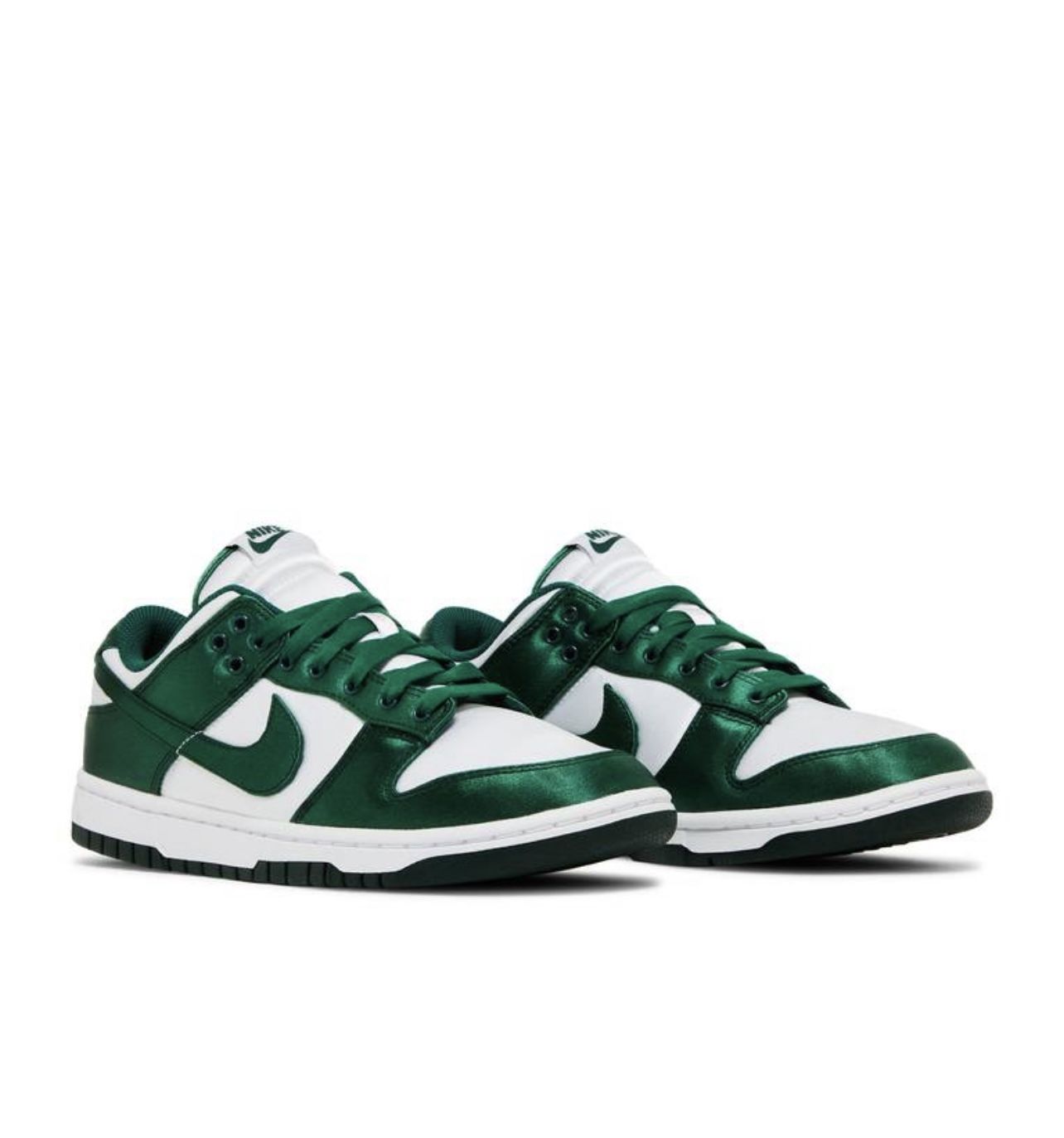 Nike Dunk Low Michigan State Satin Women's