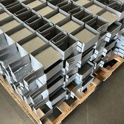 Pallet Stoppers 12”  For Racking Safety  / Warehouse Brackets