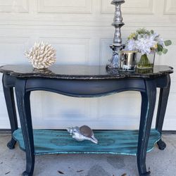 Beautiful Console Table Faux Top 