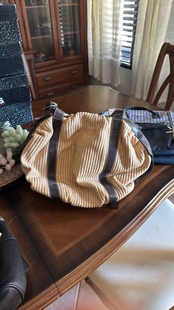 Francesco Biasia Beige Brown Satchel