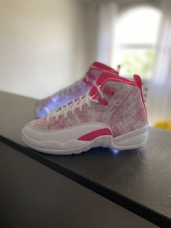 Jordan 12 Size 6.5 Womenrs Or Size 5 Boys. Arctic Punch Hyper Pink 