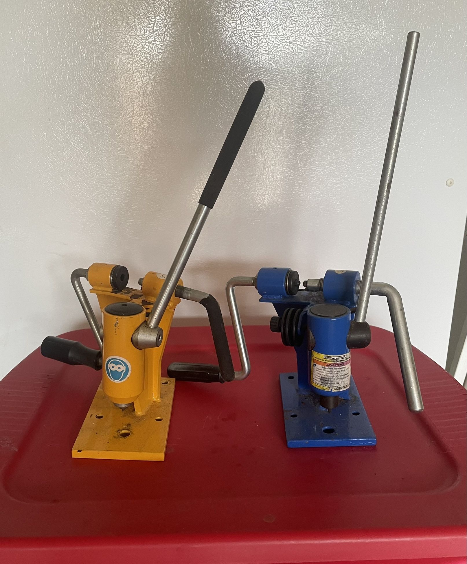 Chainsaw Rivet Spinner, & Chain Breaker