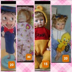 Porcelain dolls