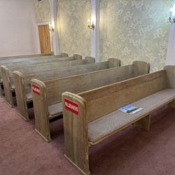 Church Chapel Pews