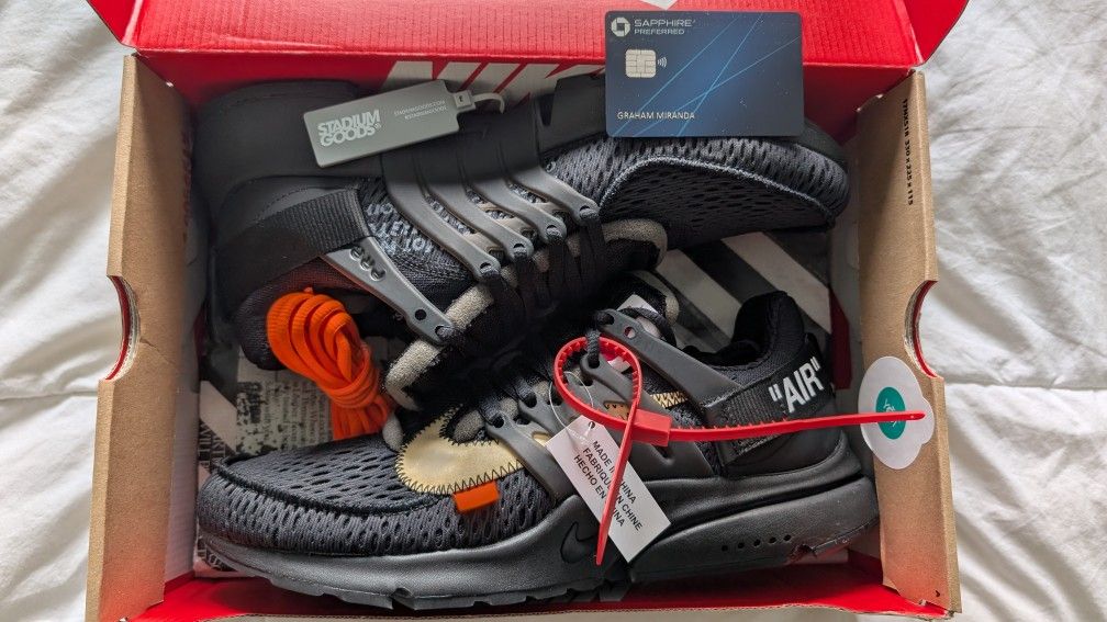 Nike Off White Presto Black
