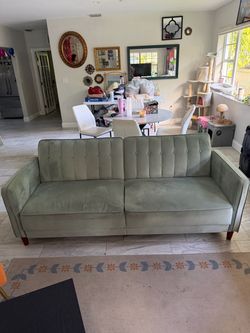 Light Green Sleeper Couch