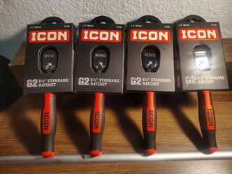 Icon G2 61/2" Standard Ratchets