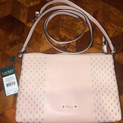 Pink Ralph Lauren Crossbody 