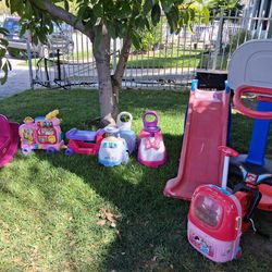 Toys for kids used condition dition for indoor /outdoor fun time see price down below or best offer se habla spanish