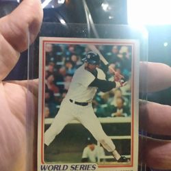 1978 Topps Reggie Jackson World Series Baseball Card New York Yankees