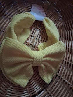 Newborn Yellow Headband