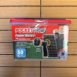 Pocket Hose Copper Bullet 50 ft Expanding Hose