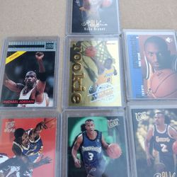 Old basketball rookie cards all in great shape make a fair cash offer no trades 75th Ave Indian School serious buyers only please