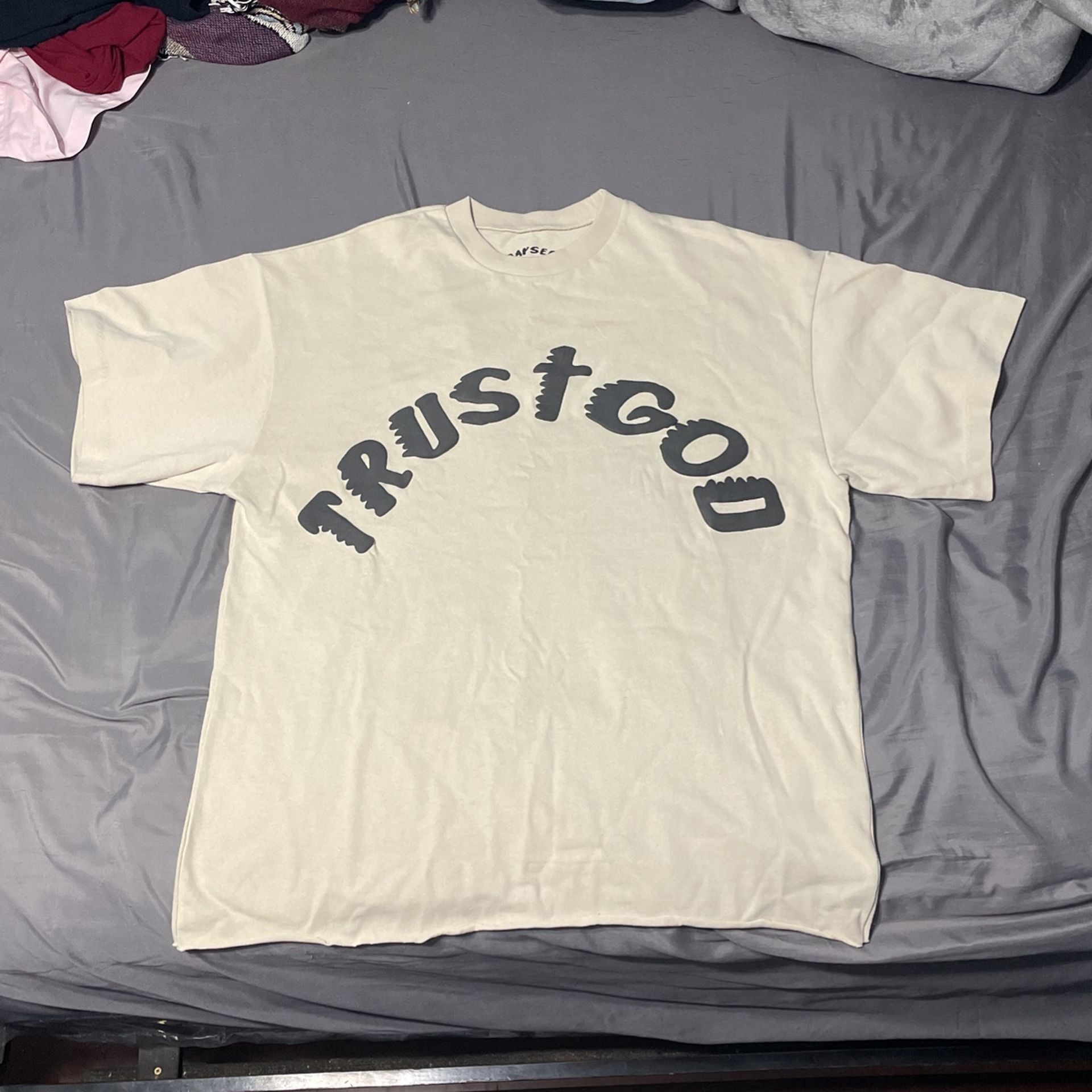 Kanye West CPFM Sunday service “Trust God” Tee shirt brand new