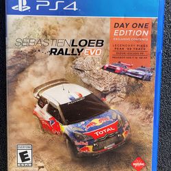 PS4 Game - Sebastien Loeb Rally EVO (Preowned)