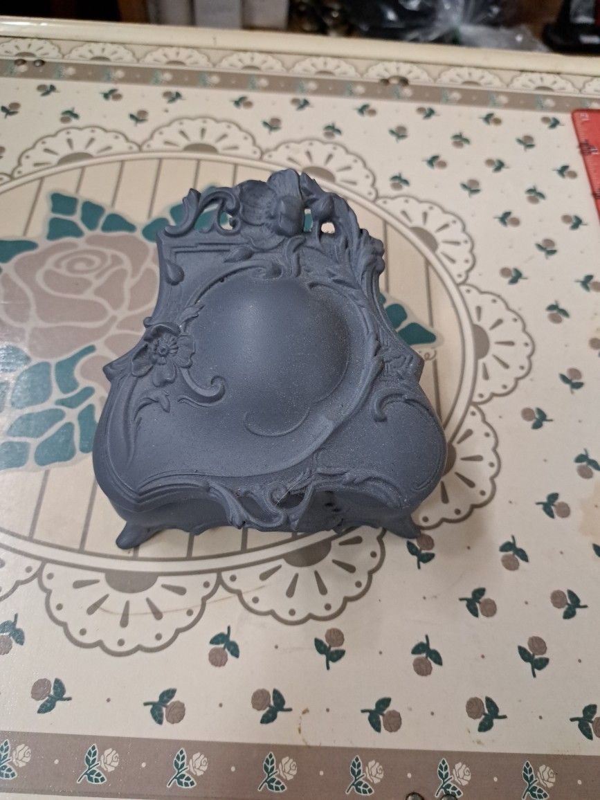Jewelry box cast iron Antique Jewelry box