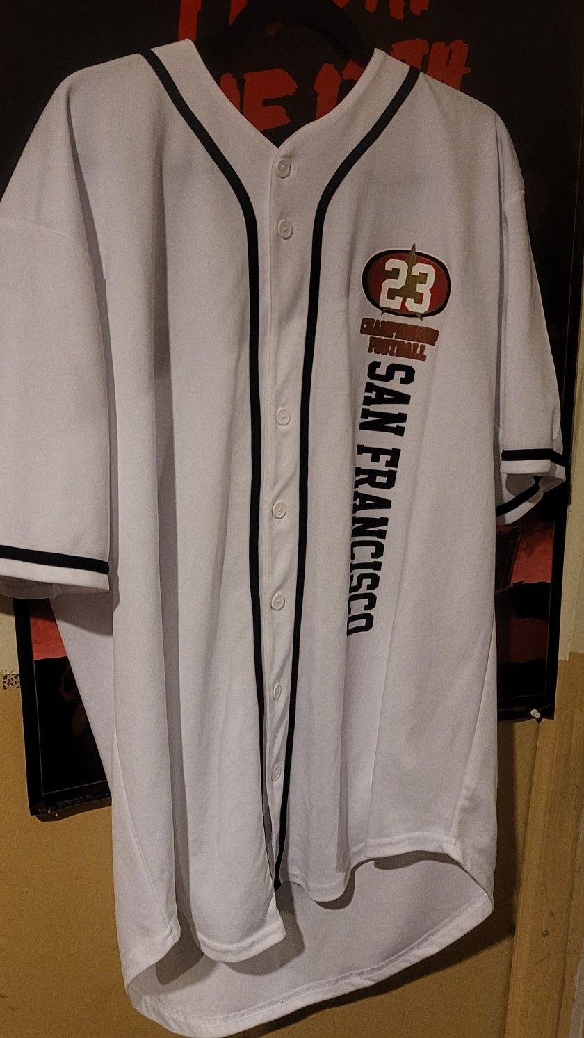 Christian McCaffrey 49ers Baseball Jersey