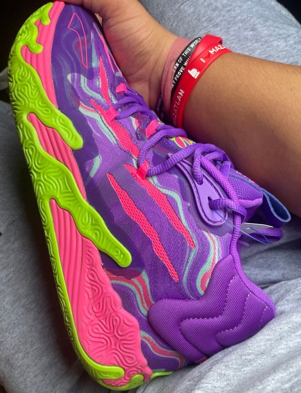 Size 11 Melo Mb.03 Toxic Lace Ups