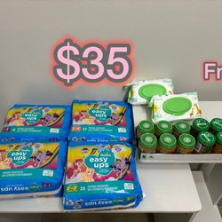 Baby Diapers / Wipes /food
