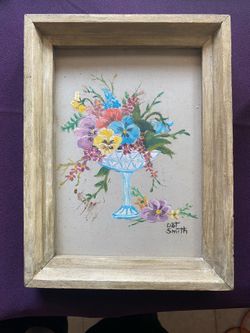 Painting by Dot Smith listed Artists vintage /antique