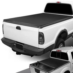 LA Zona Auto Parts 1999 to 2018 Ford F250 F350 F450 6.5 Tonneau Cover Roll Up Soft Cubierto Tapa de Lona Enrrolla