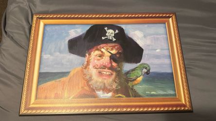 SpongeBob SquarePants Pirate Painting