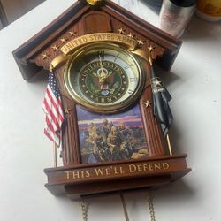 Beautiful In United States Army Clock The Bradford Exchange