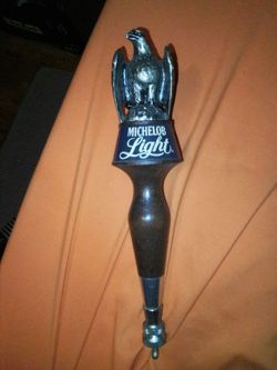 Antique coors light beer tap