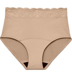 Thinx Leaks Underwear Reusable Bladder Leak, Hi-Waist, Light Absorbency, Rose
