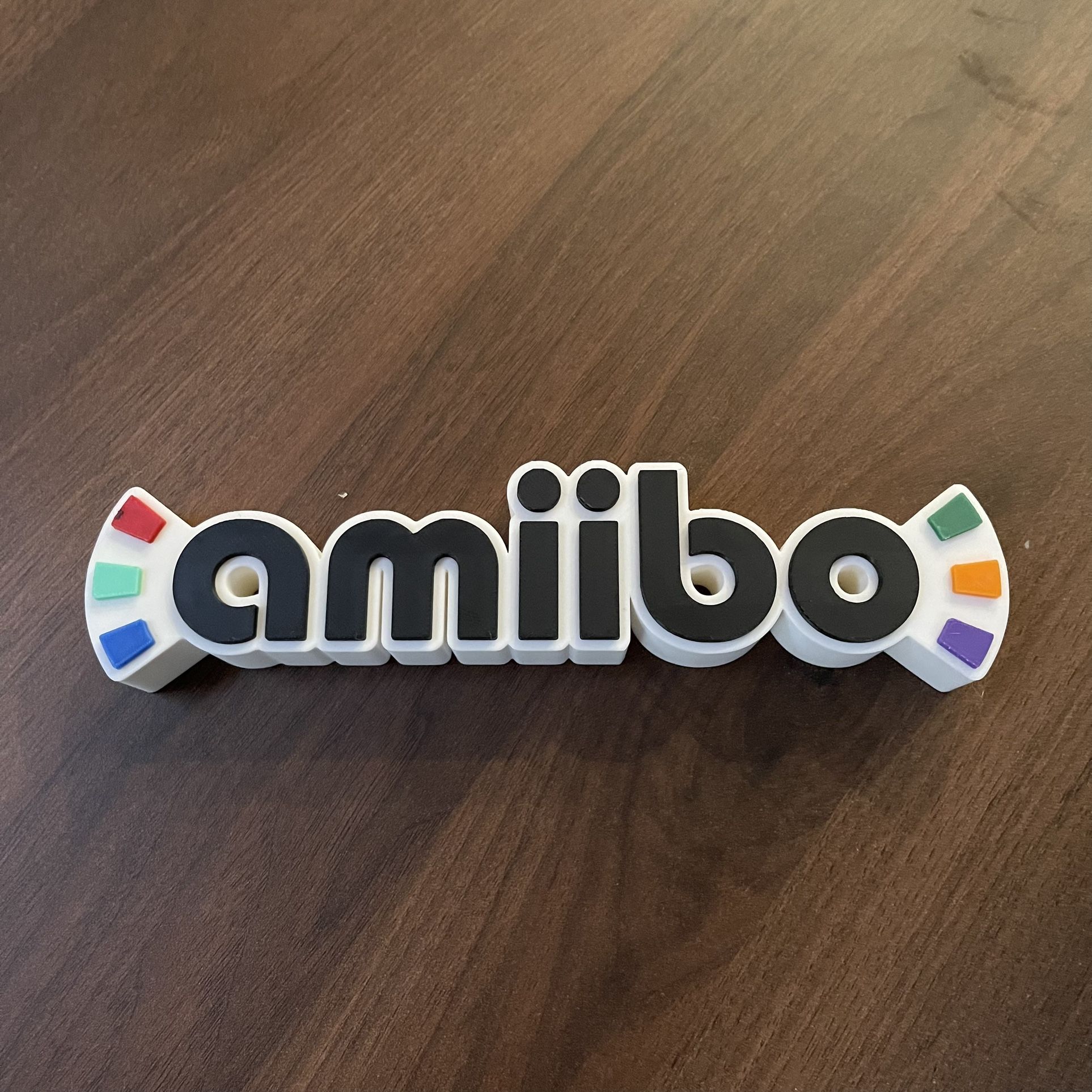 Amiibo Sign Custom 3d Printed