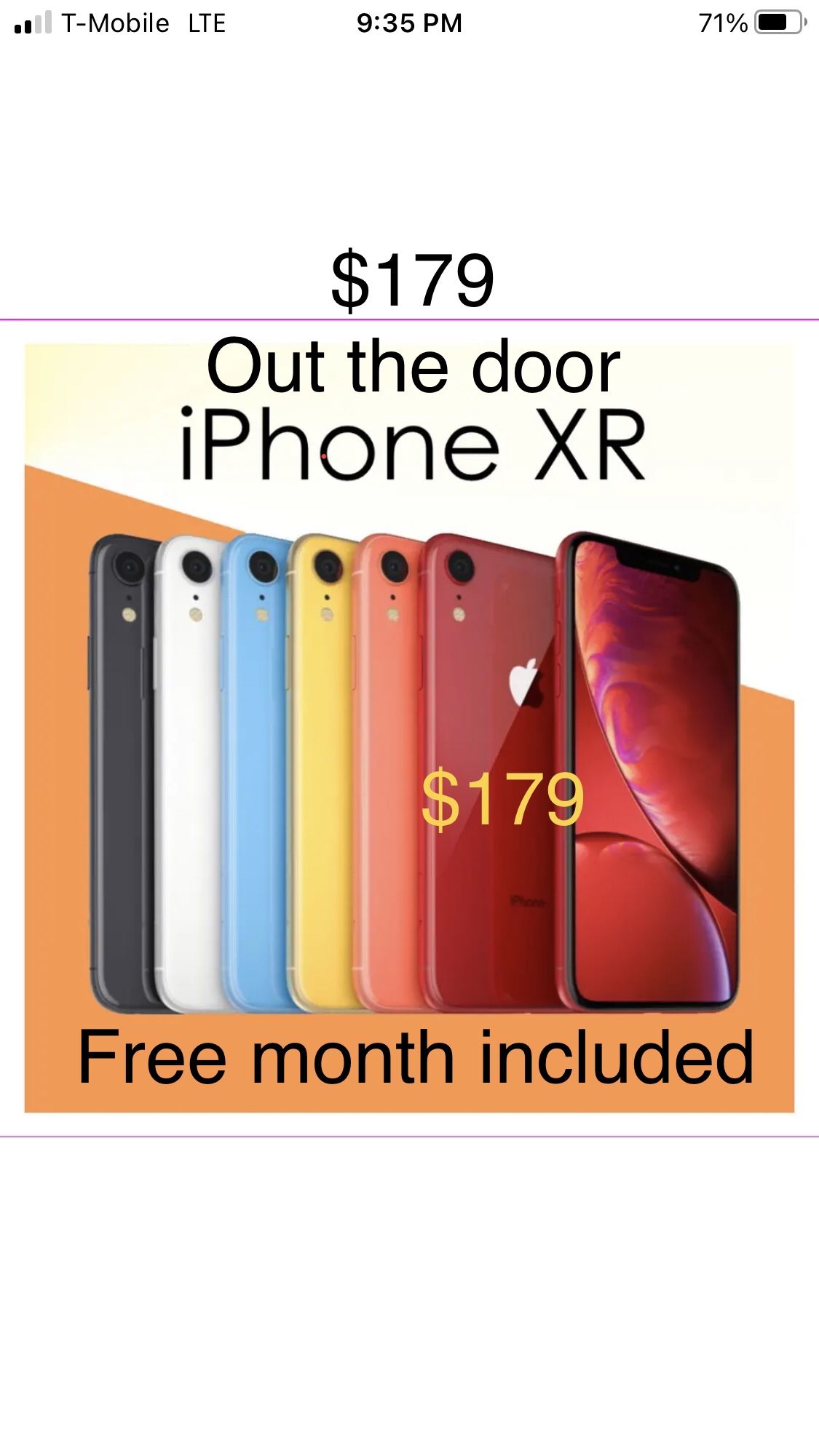 iphone month to month no contract