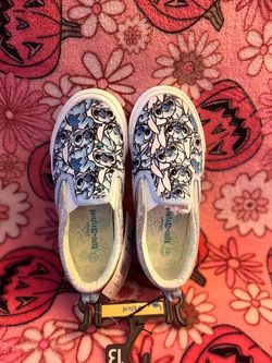 Stitch slip on shoes