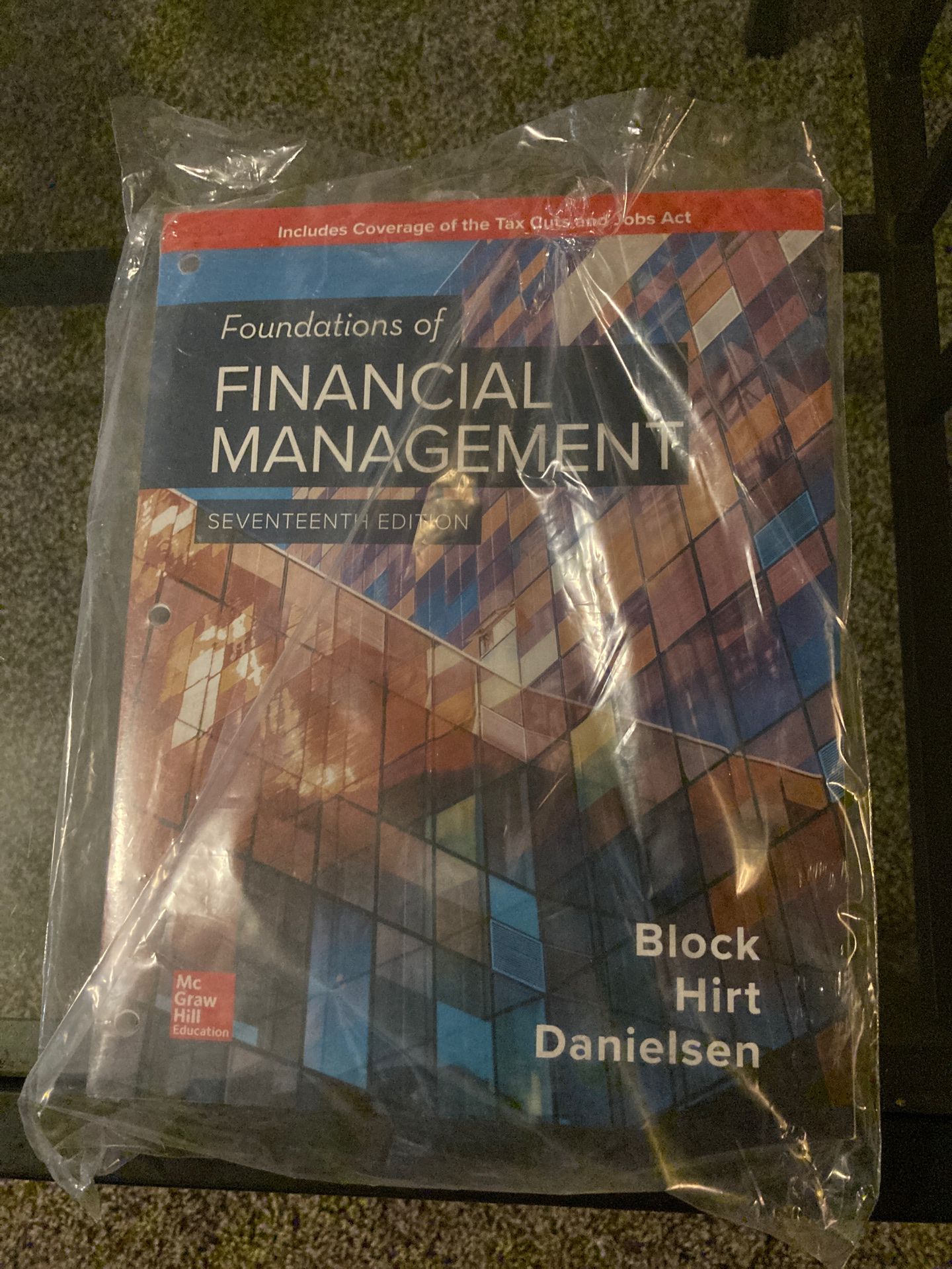 Foundations of financial management 17th edition: Author : Block Hirt Danielsen