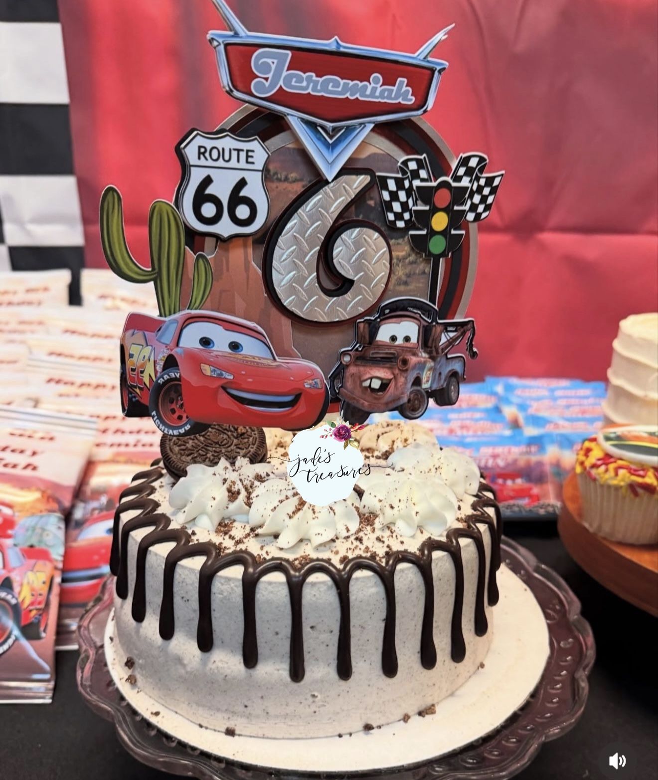 Cars Cake Topper