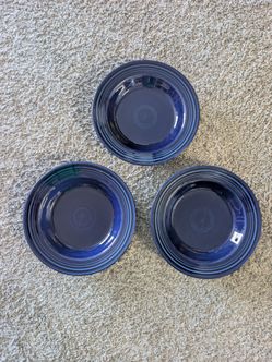 Fiestaware Deep Plates - Set of 3