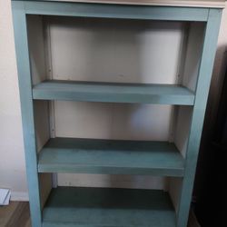 4 Shelf Wooden Bookshelf 