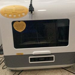 Portable Countertop Dishwasher (Model DWS-T05) - Compact & Easy Setup