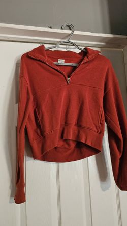 No Boundaries Cropped Quarter-Zip Sweatshirt