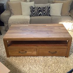 Pottery Barn Coffee Table-48” X 26”