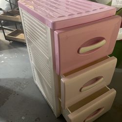 3-layers Dresser With Wheels 