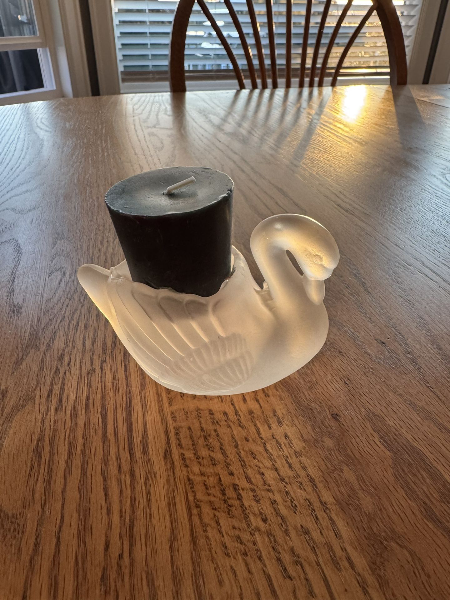 Swan Candle Holder