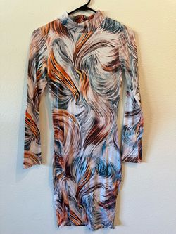 Fashion Nova Long Sleeve Mini Dress