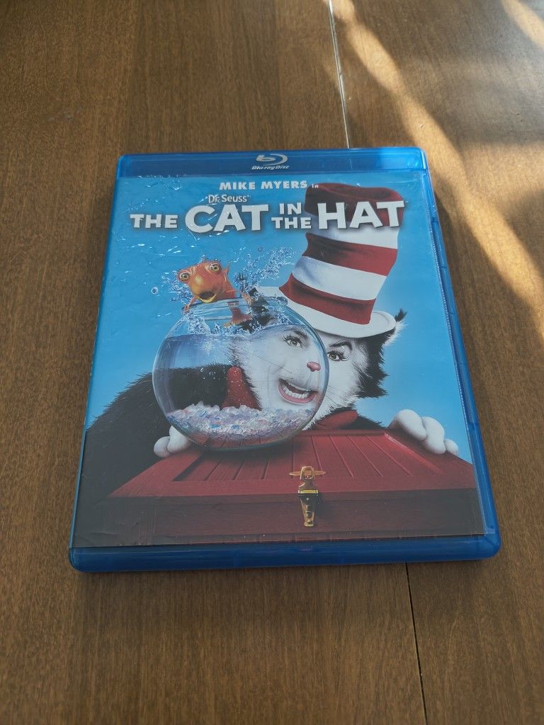 The Cat in the Hat (Blu-ray, 2003) – Mike Myers, Dr. Seuss – Family Comedy