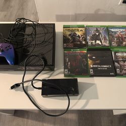 Xbox One Series Console + 1 Controller + 6 Highly Rated Games
